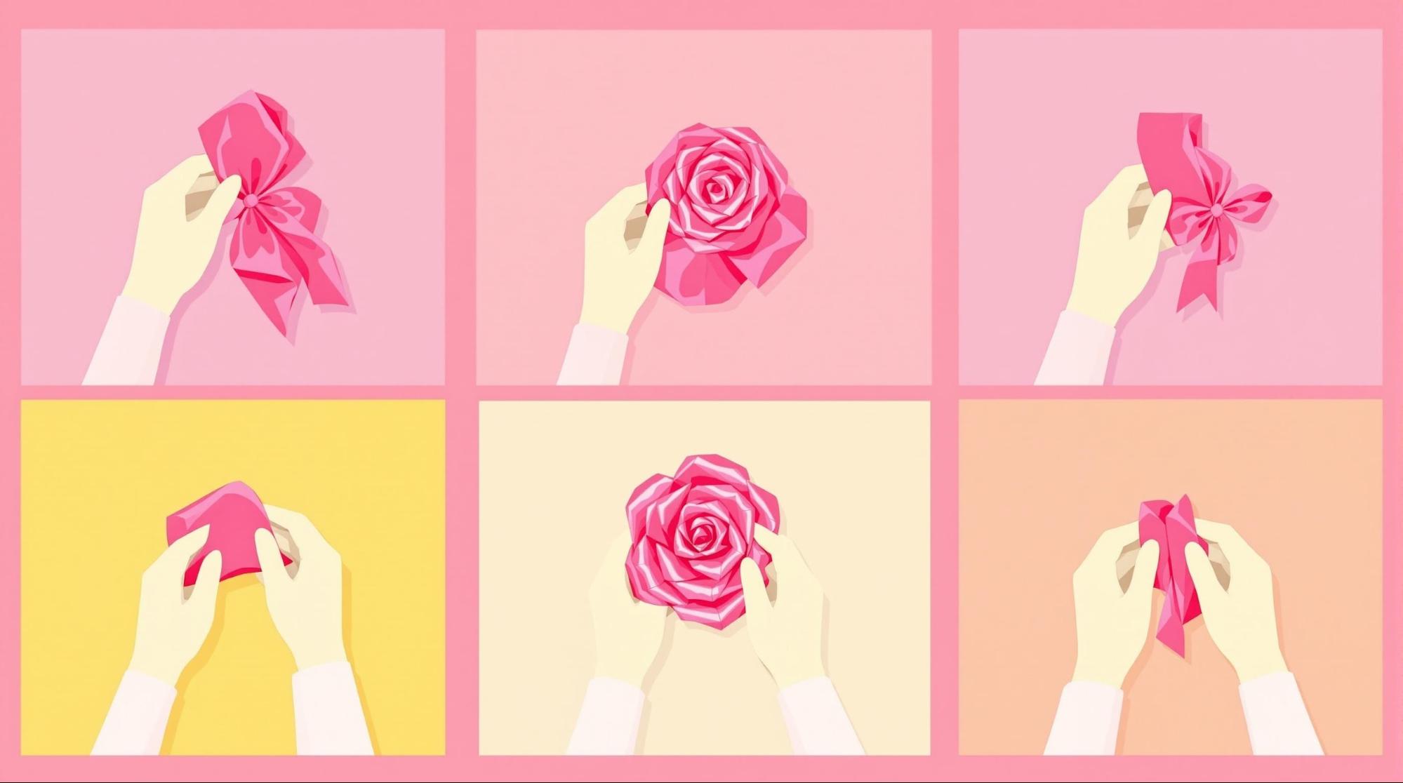 基本のリボンローズの作り方【初心者向け】