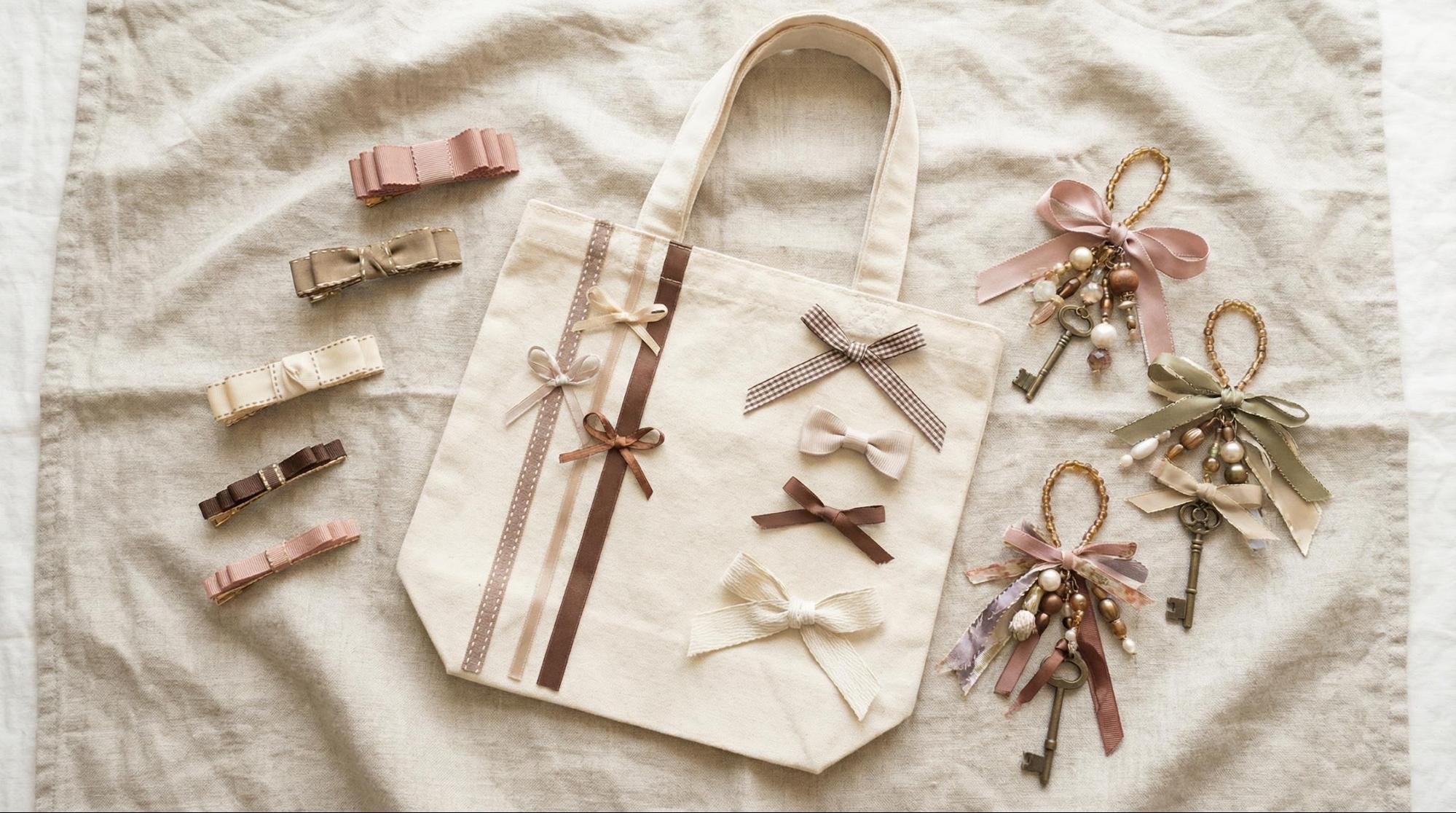 簡単にできるリボンリメイクアイデア集