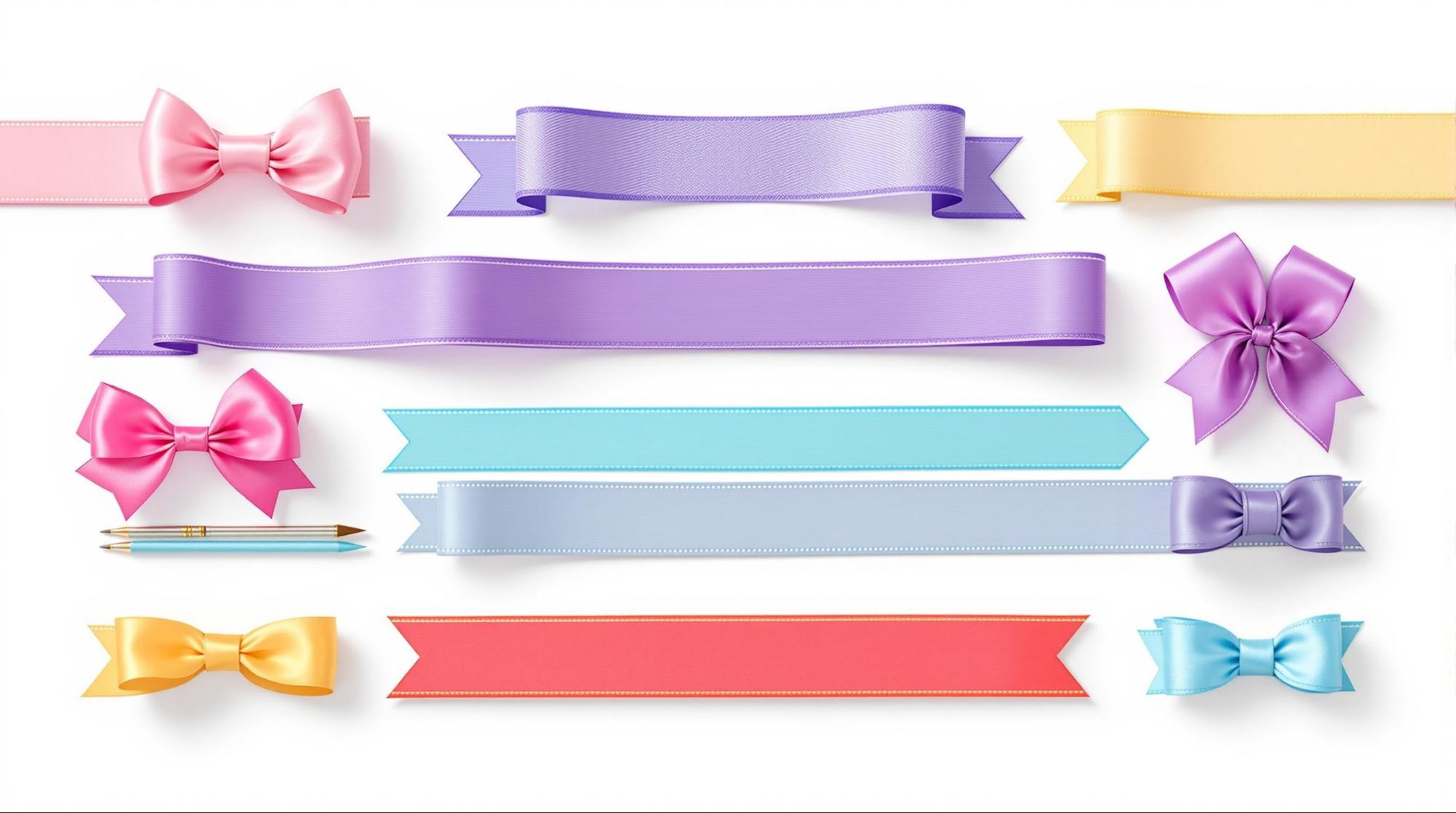 おしゃれなリボンを選ぶための基本知識