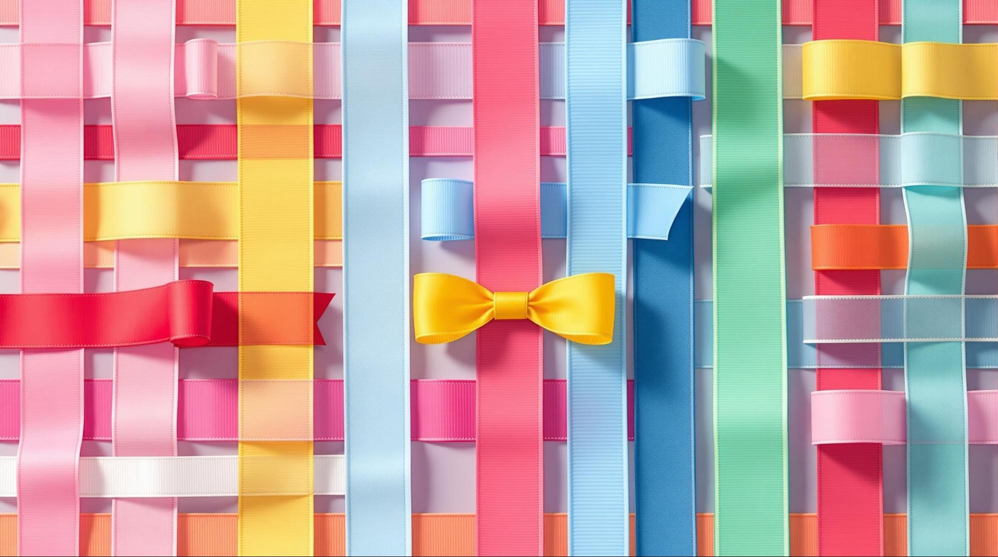 手芸初心者のためのリボンの基礎知識