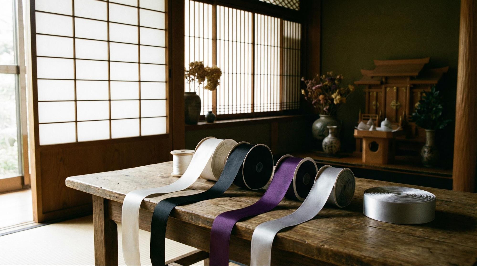 お供え用リボンの基本マナーと選び方