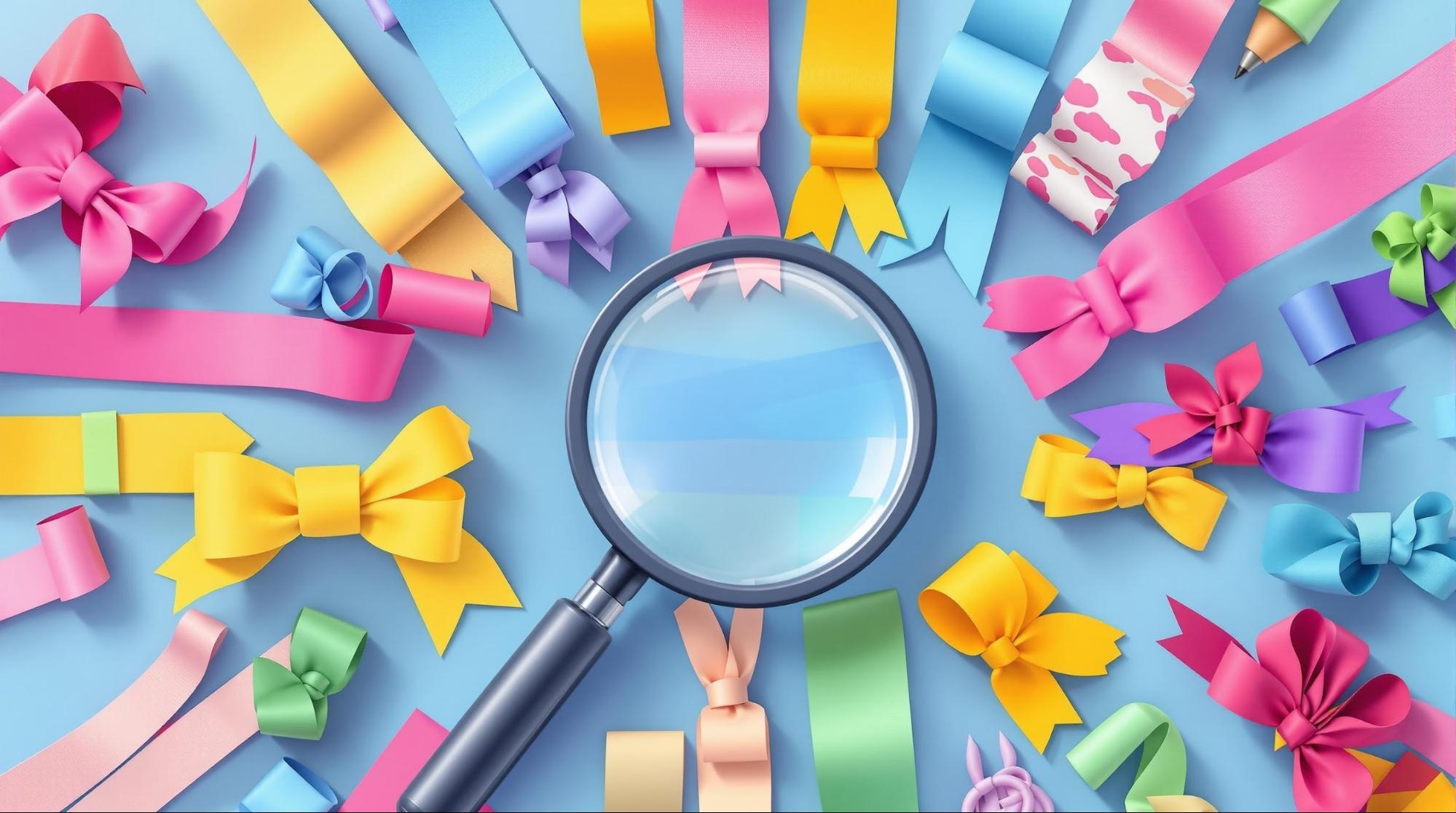 リボンの基本知識と選び方のポイント