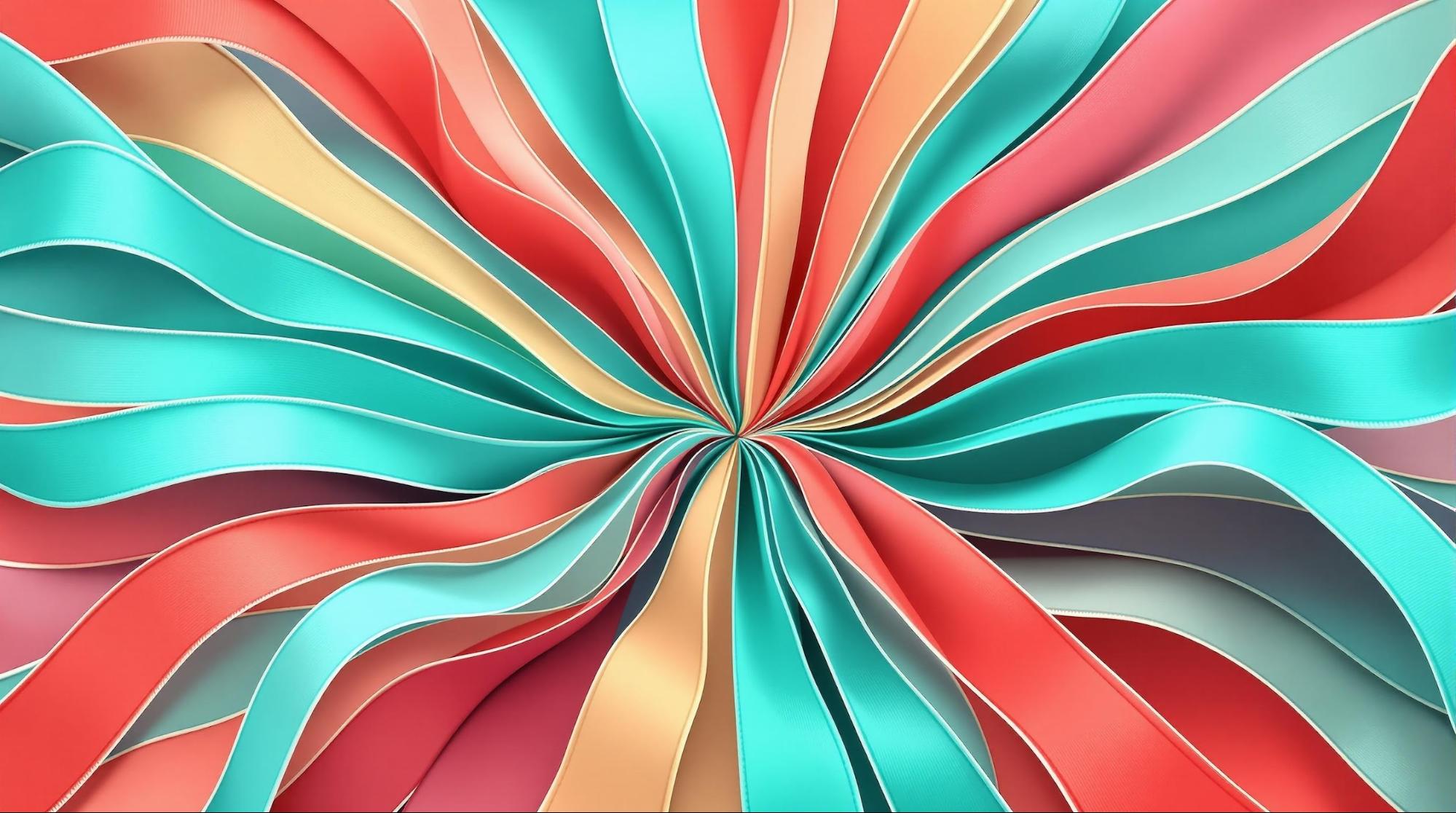 巻き込みリボンアレンジ｜立体感のある仕上がりに