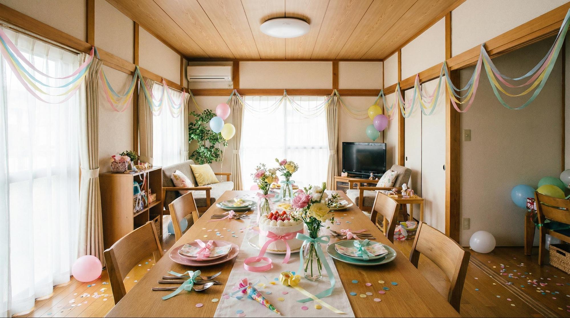 イベント・パーティー装飾でのリボン活用法