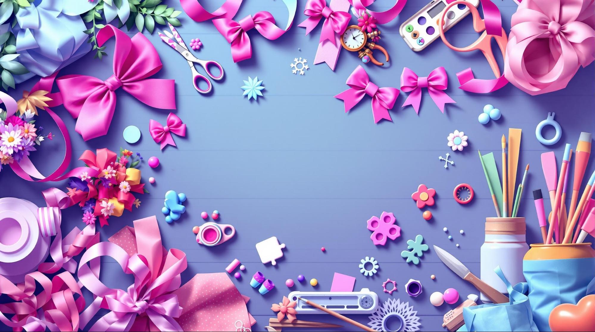 ハンドメイド・手芸で活用できるリボン結び