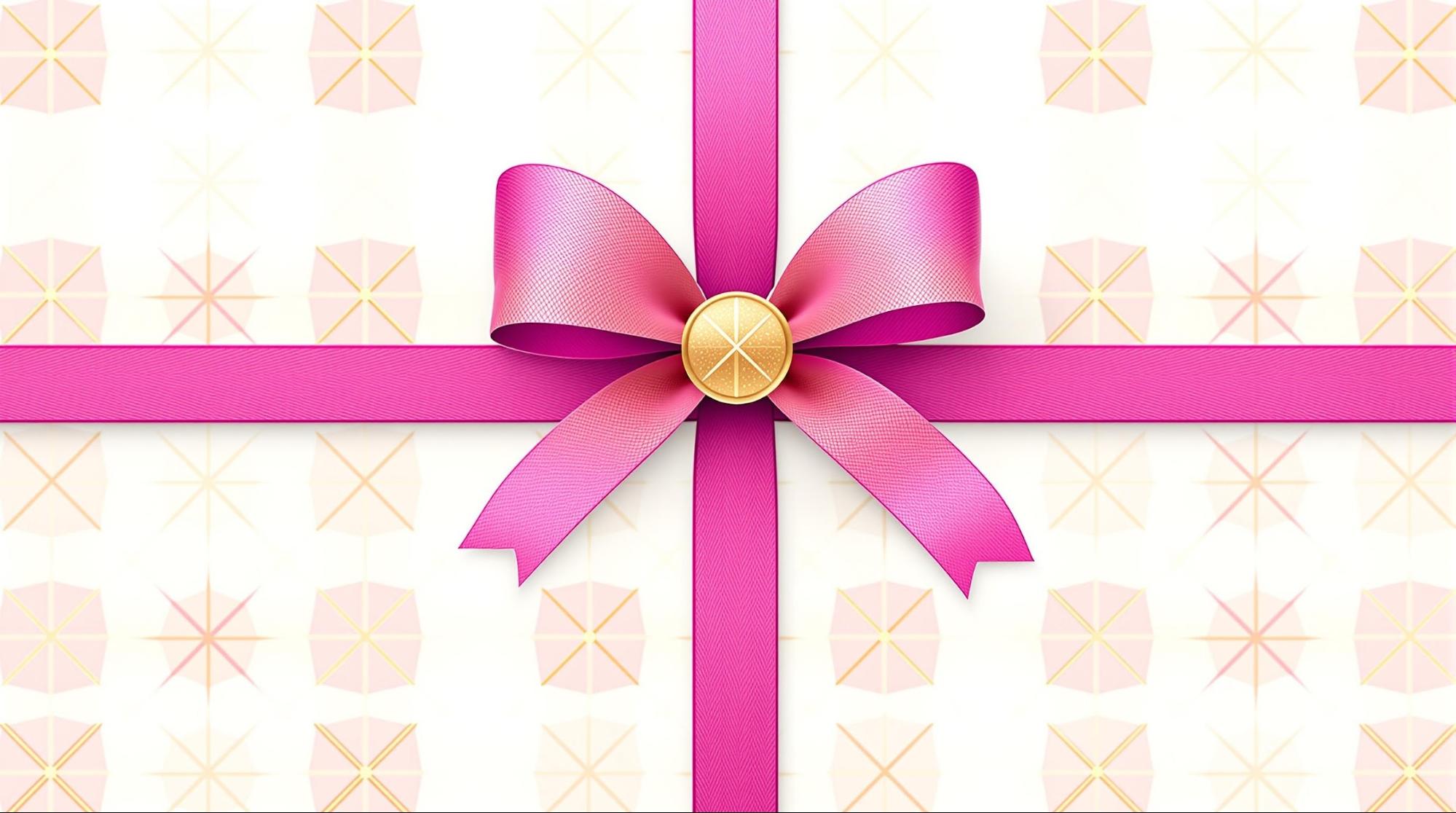 ギフトラッピングに使えるリボンの結び方