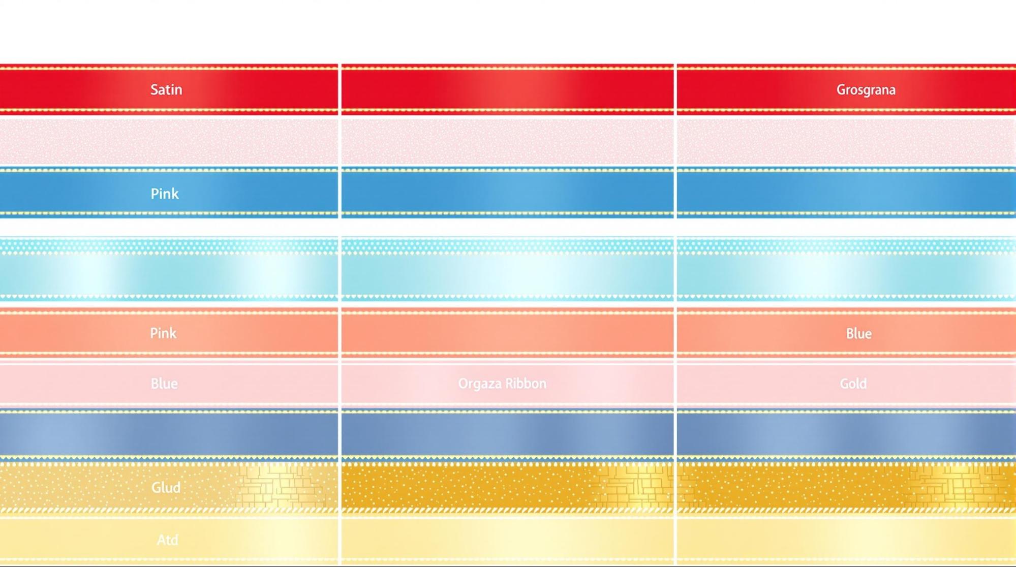 用途別・リボンの種類と結び方のコツ