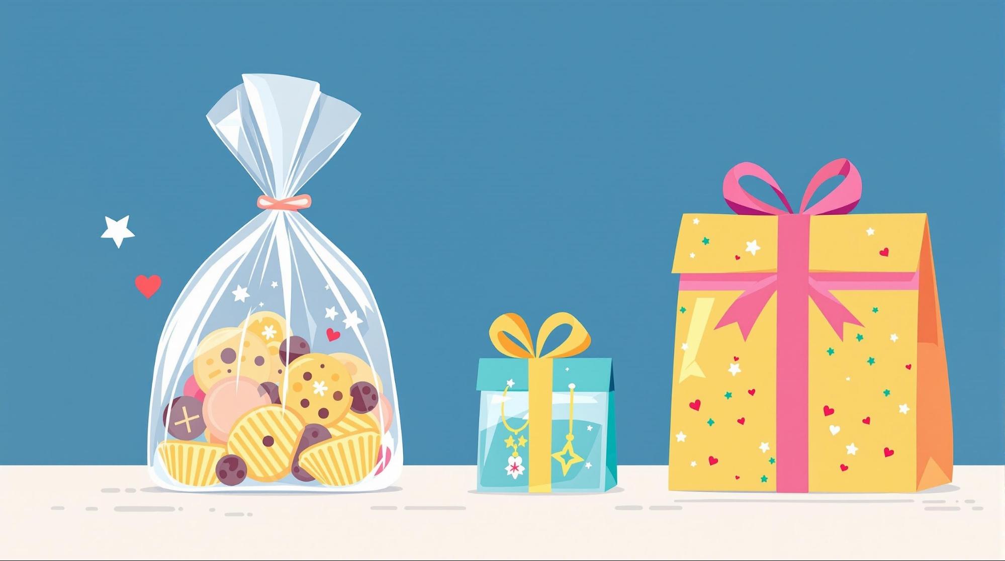 プレゼント別おしゃれな袋ラッピング実例