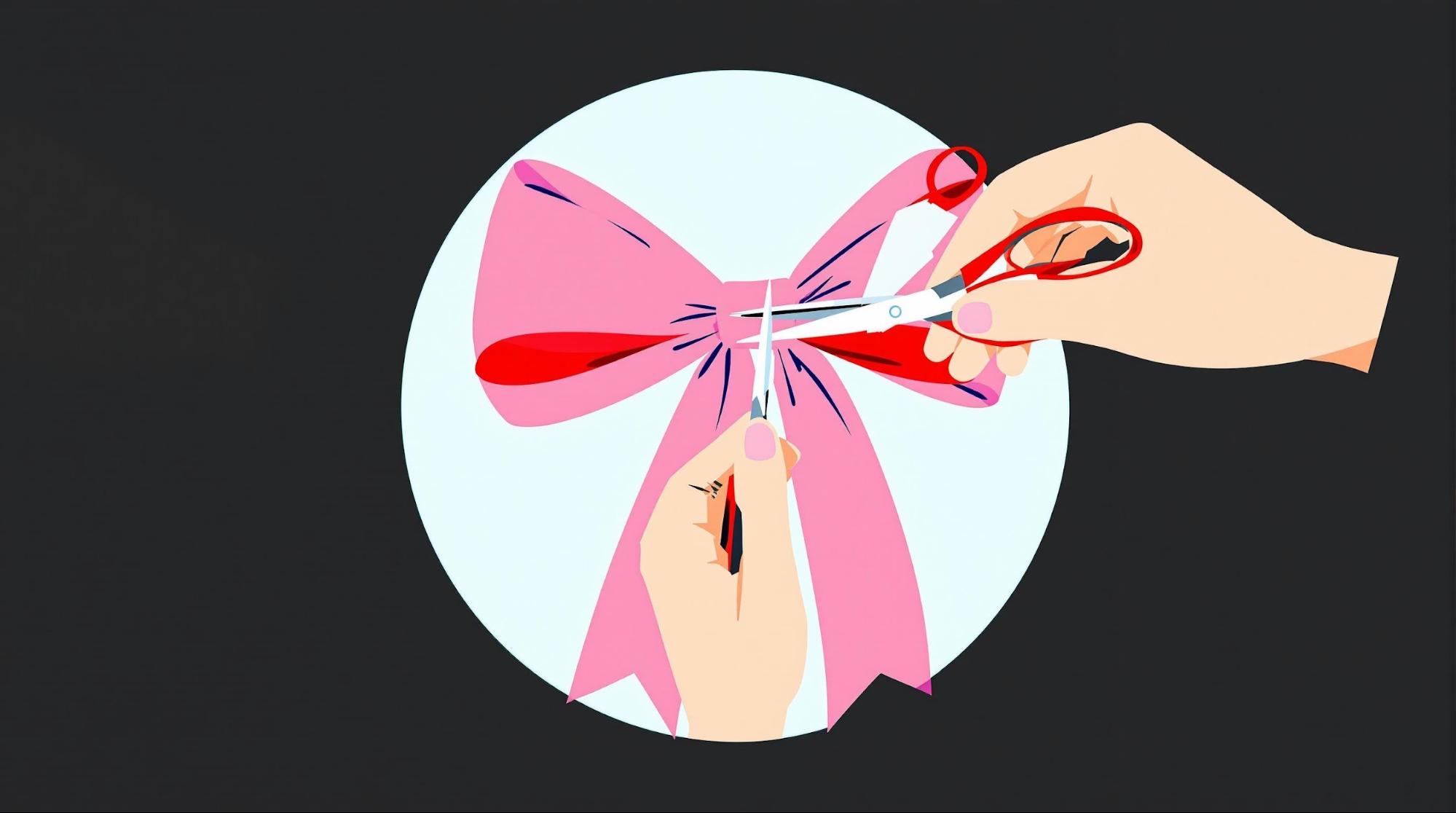 リボンをきれいに結ぶための実践テクニック