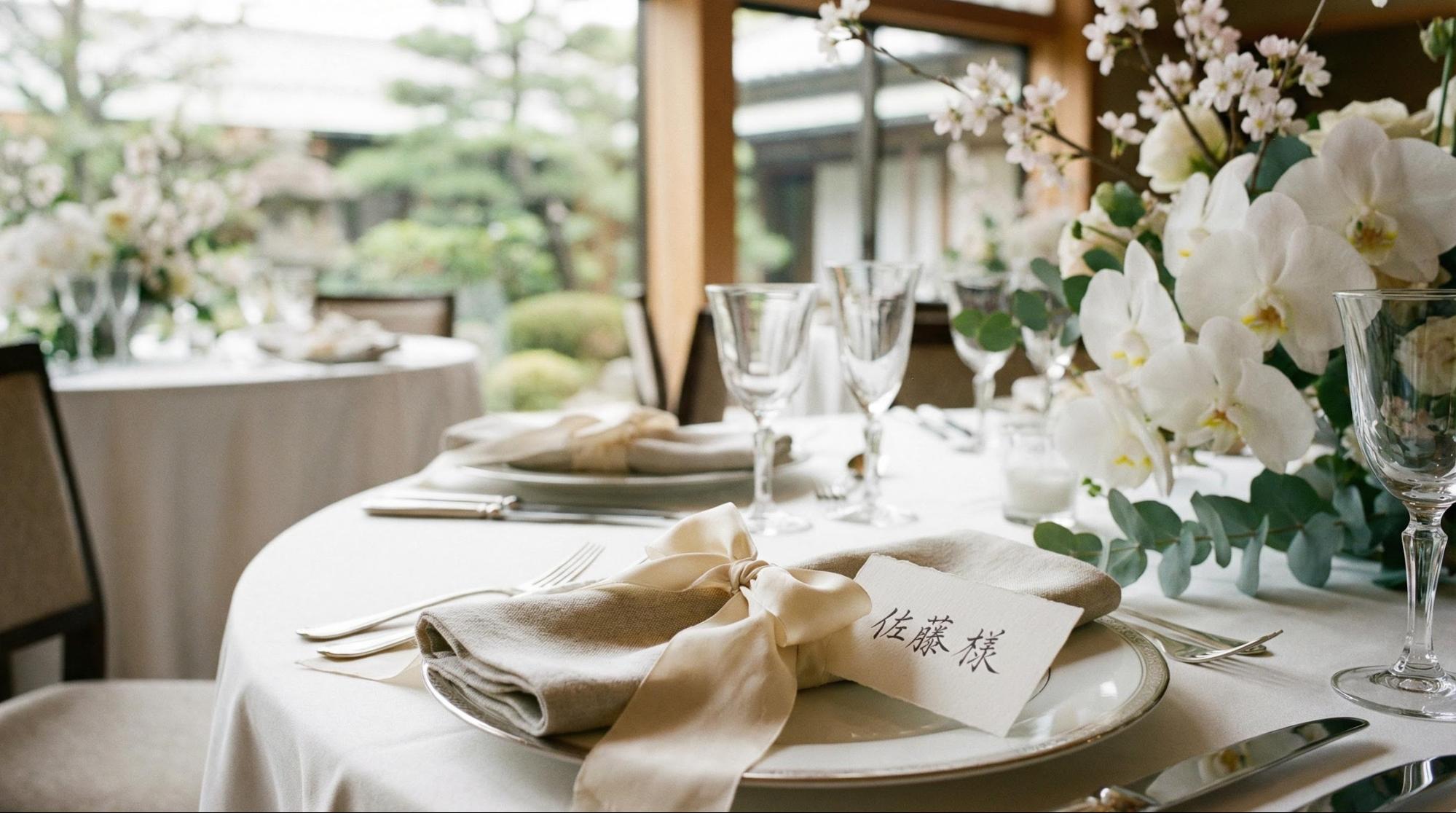 シーン別リボン装飾の実践例