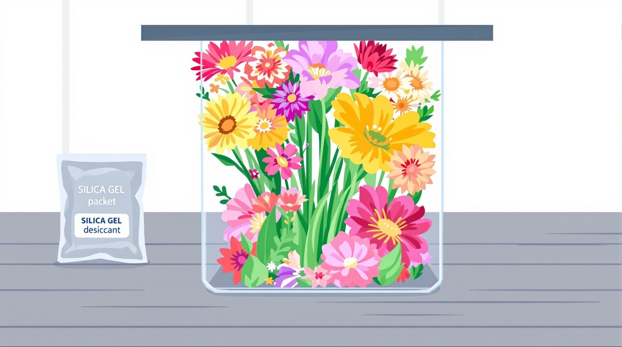 作ったリボンフラワーを長持ちさせる保管方法