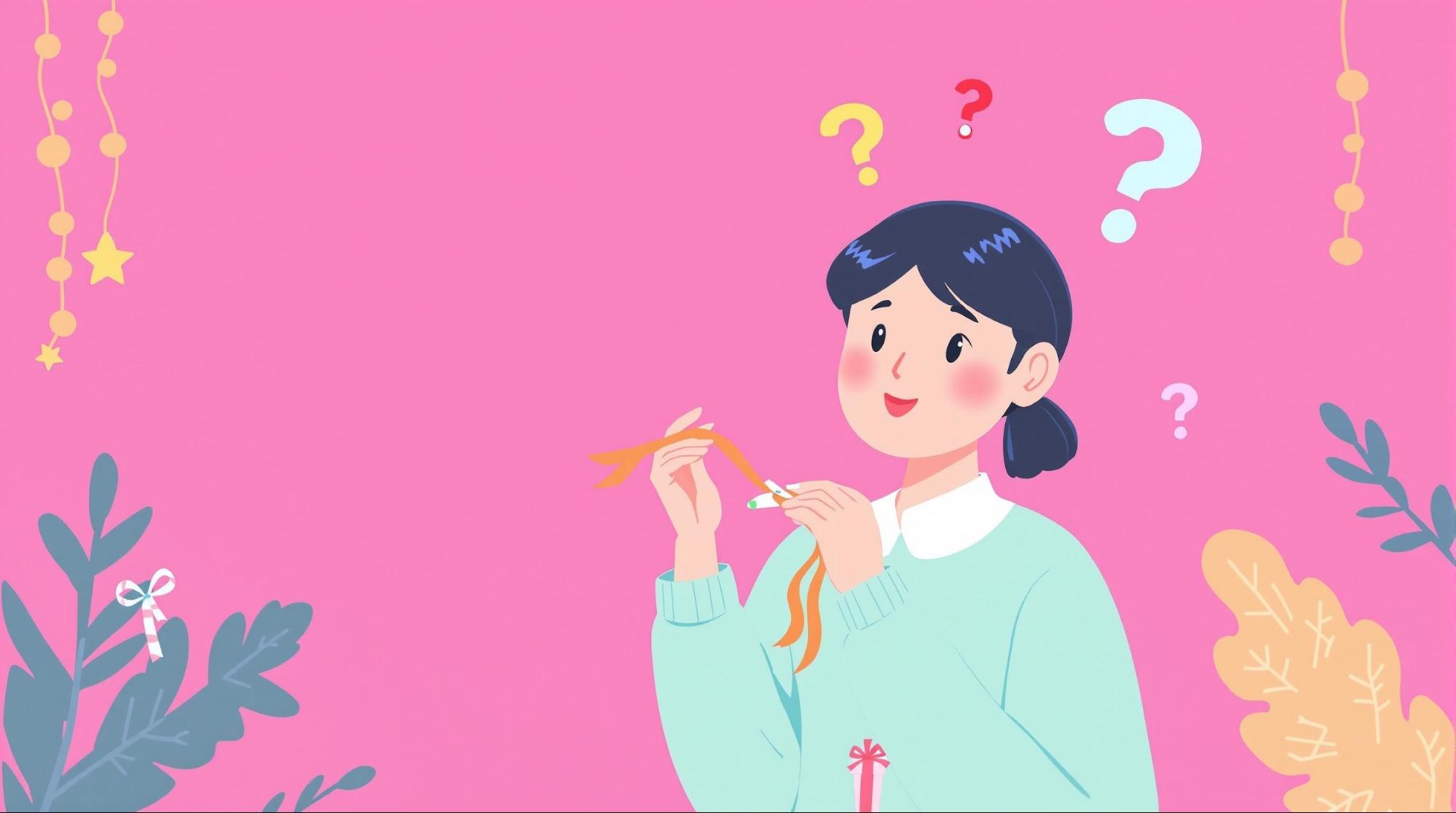 クリスマスリボンの作り方についてよくある質問