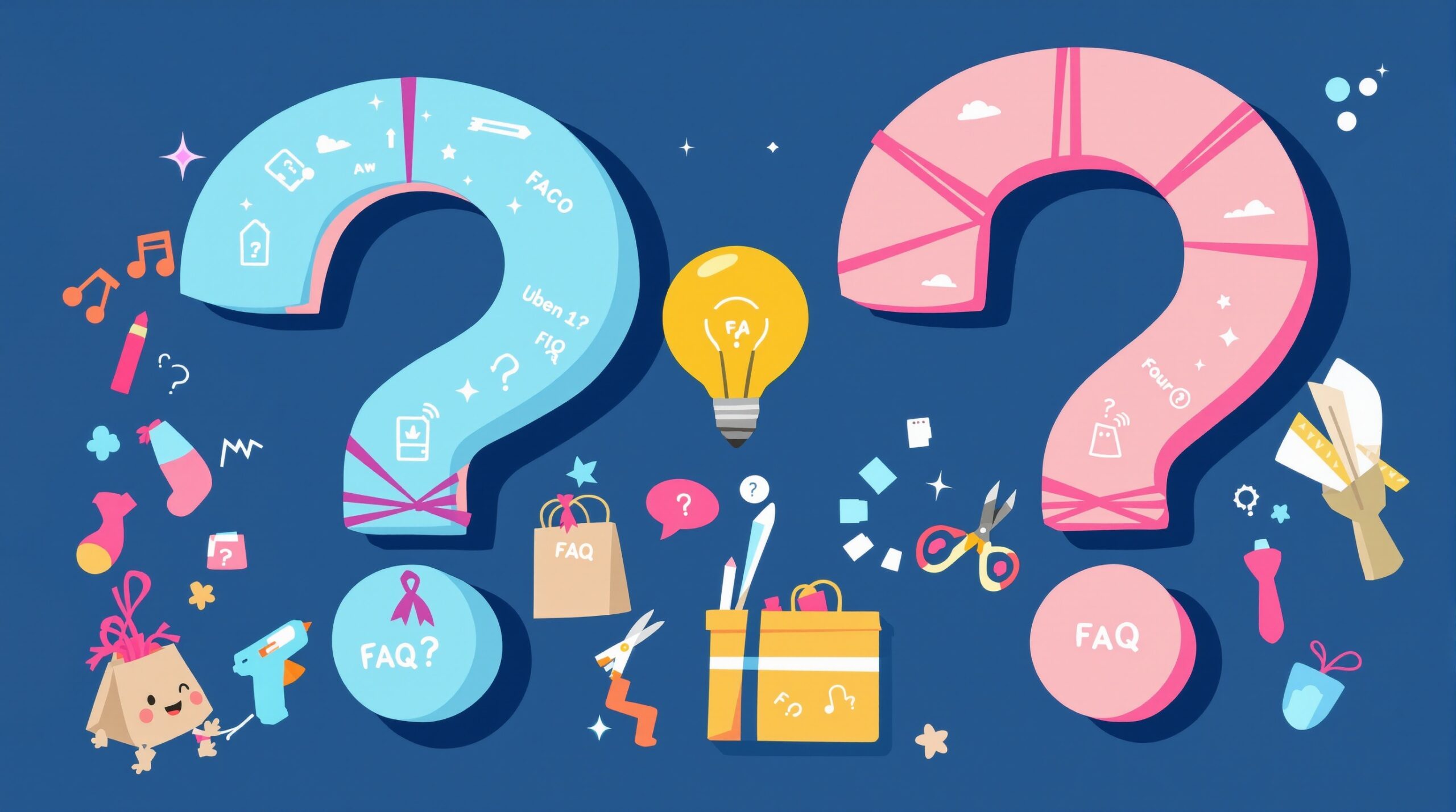 手提げ紙袋のリボンアレンジについてよくある質問