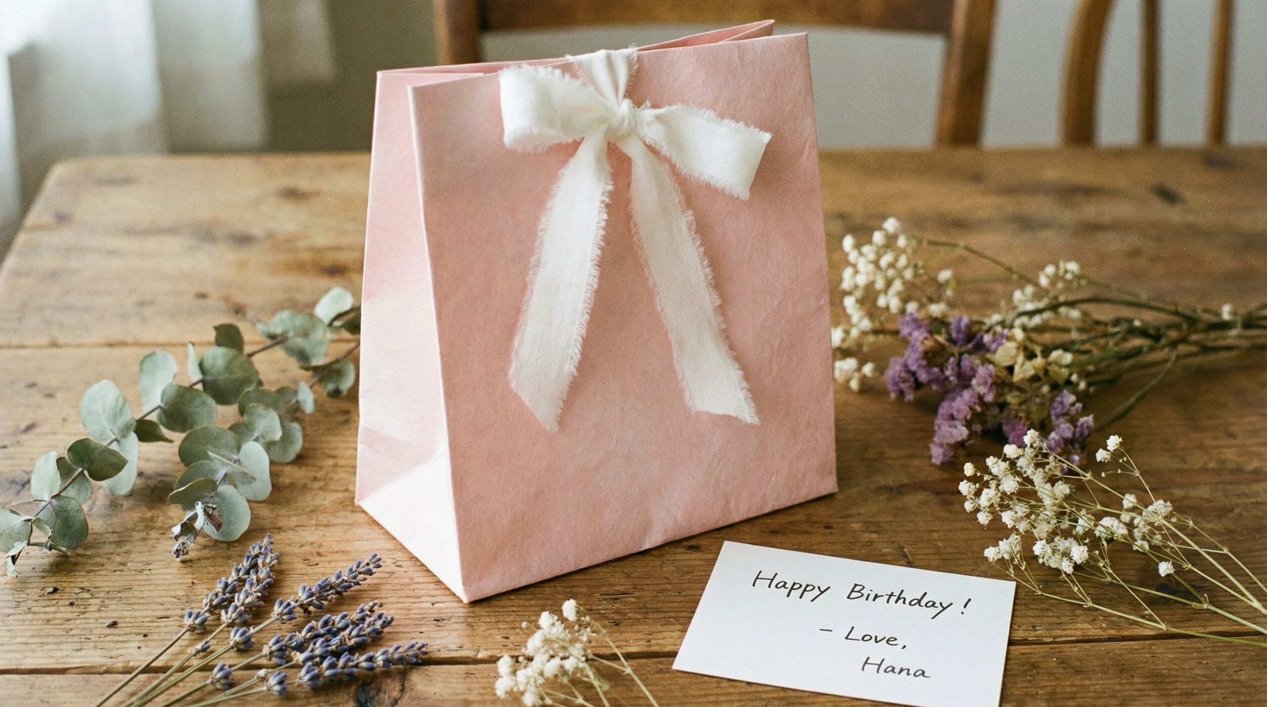 シーン別おしゃれな紙袋ラッピング実例