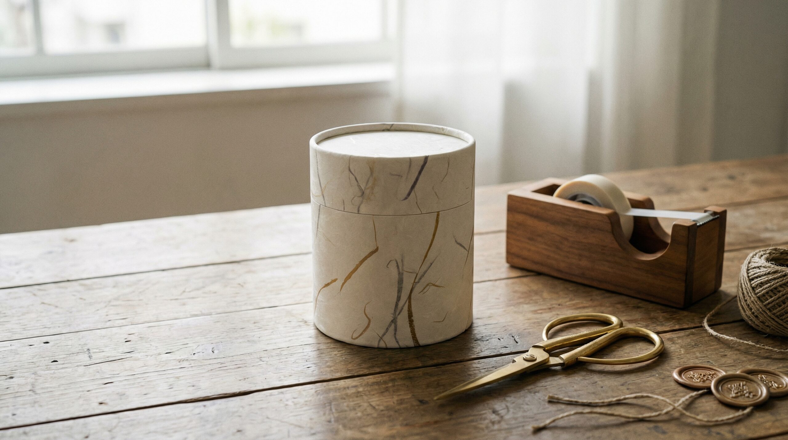 円柱ラッピングの基本テクニック