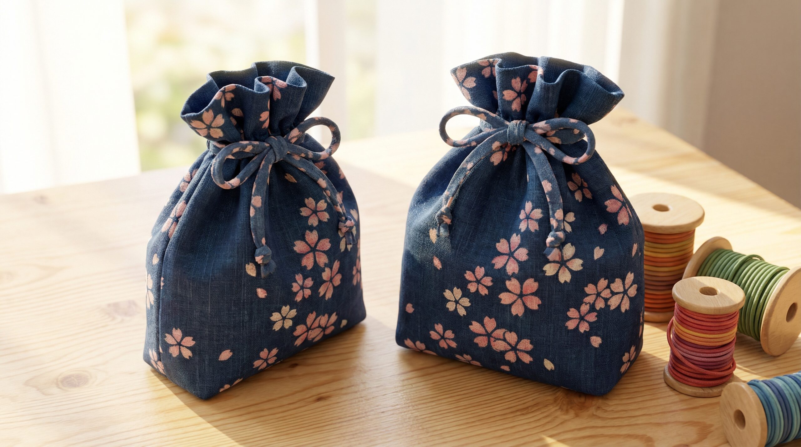 巾着の紐をリボンに変える基本知識