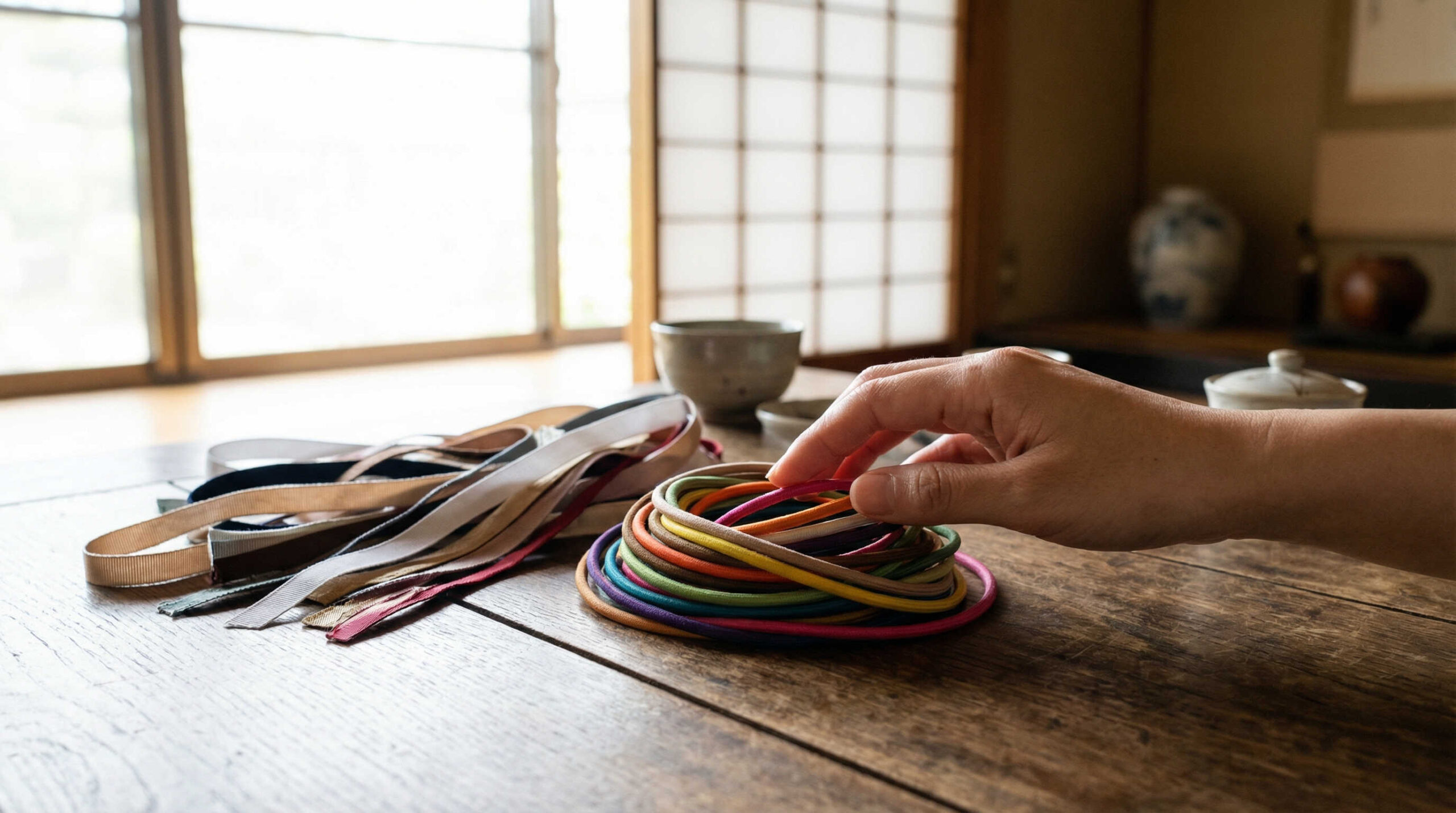 コードリボンとは？紐状リボンの特徴と魅力