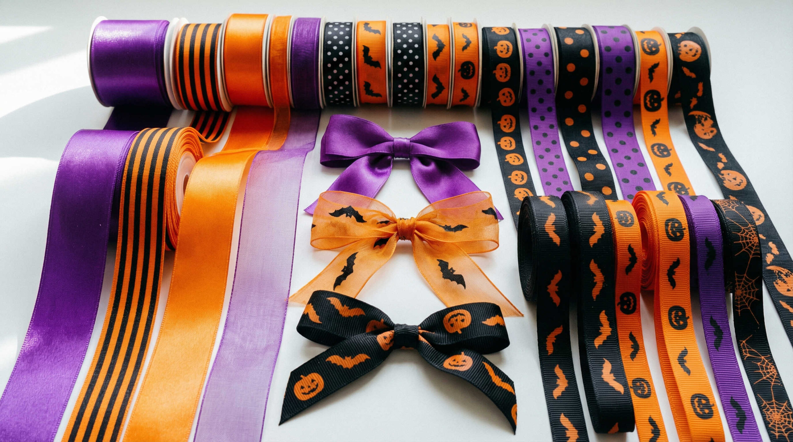 ハロウィンリボンの種類と色