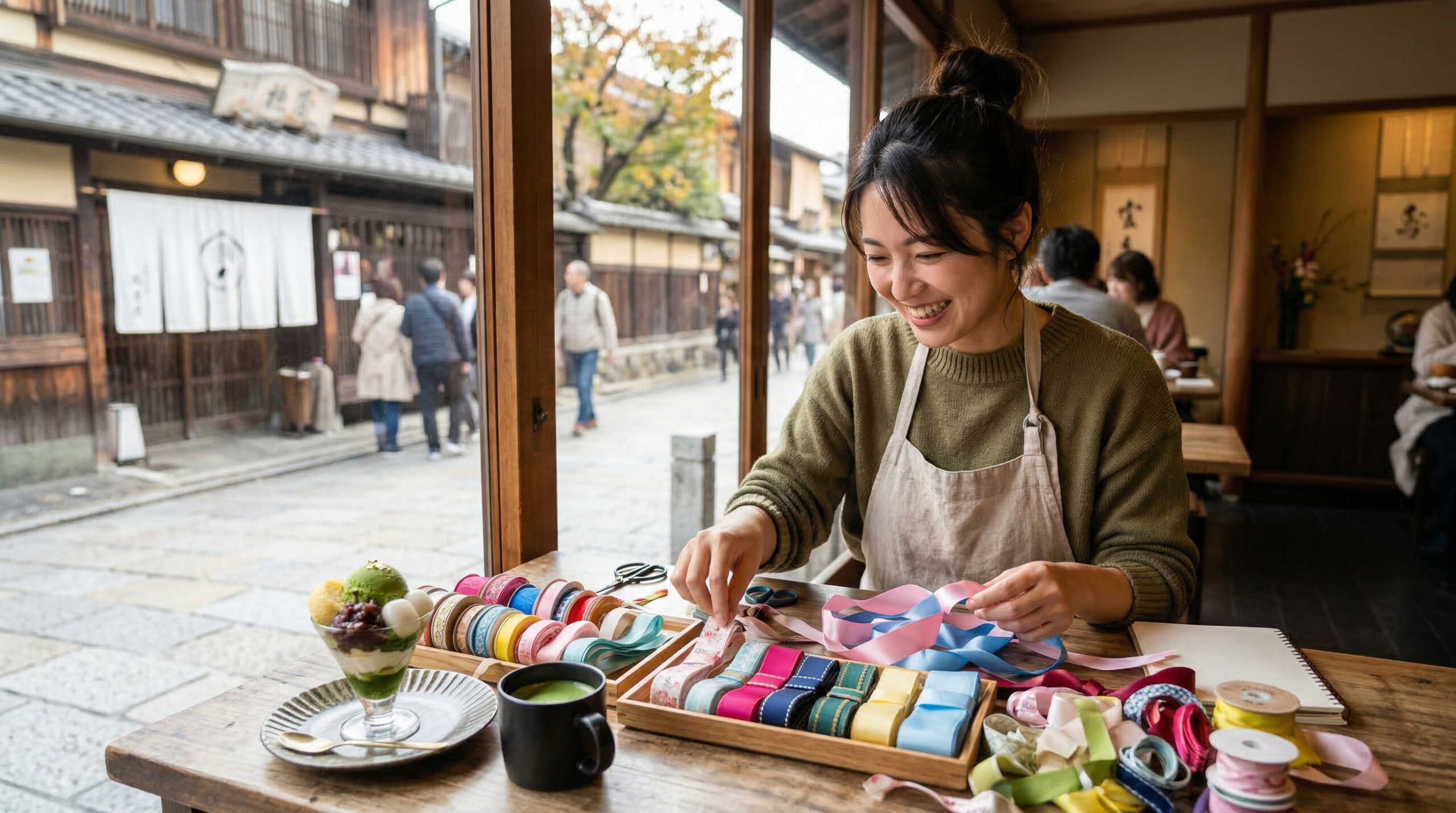 素材別！三つ編みリボンアレンジのバリエーション