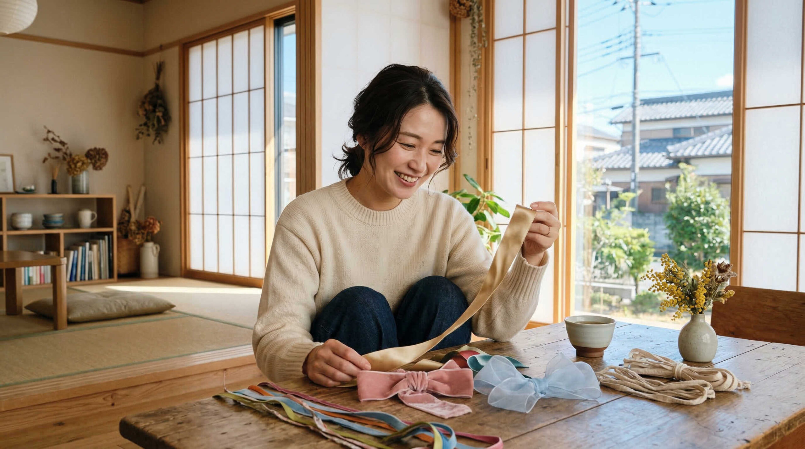 髪の毛に巻く「紐」の正体とは？ヘアアレンジで人気の素材3選