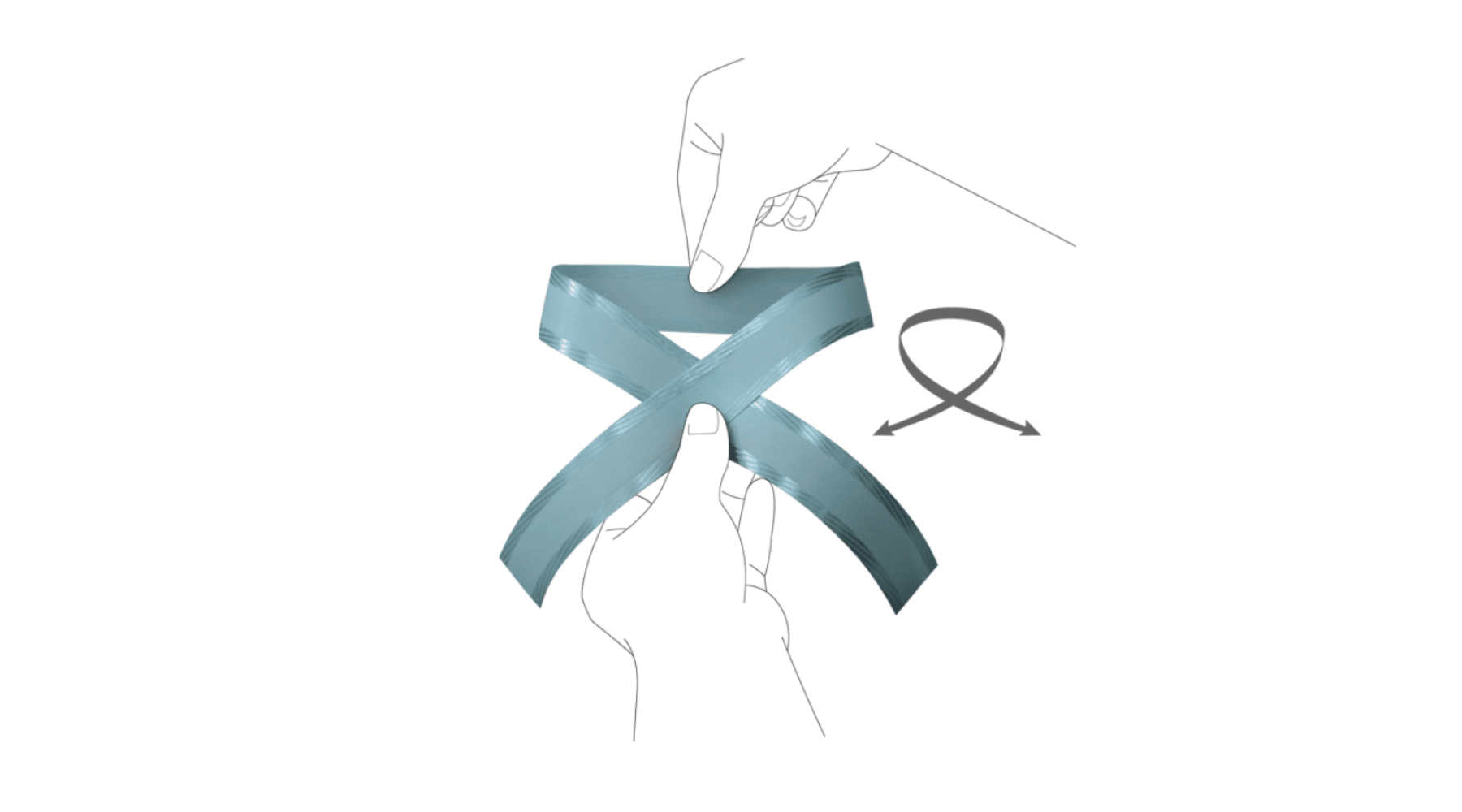 モール止め　シングル蝶_2