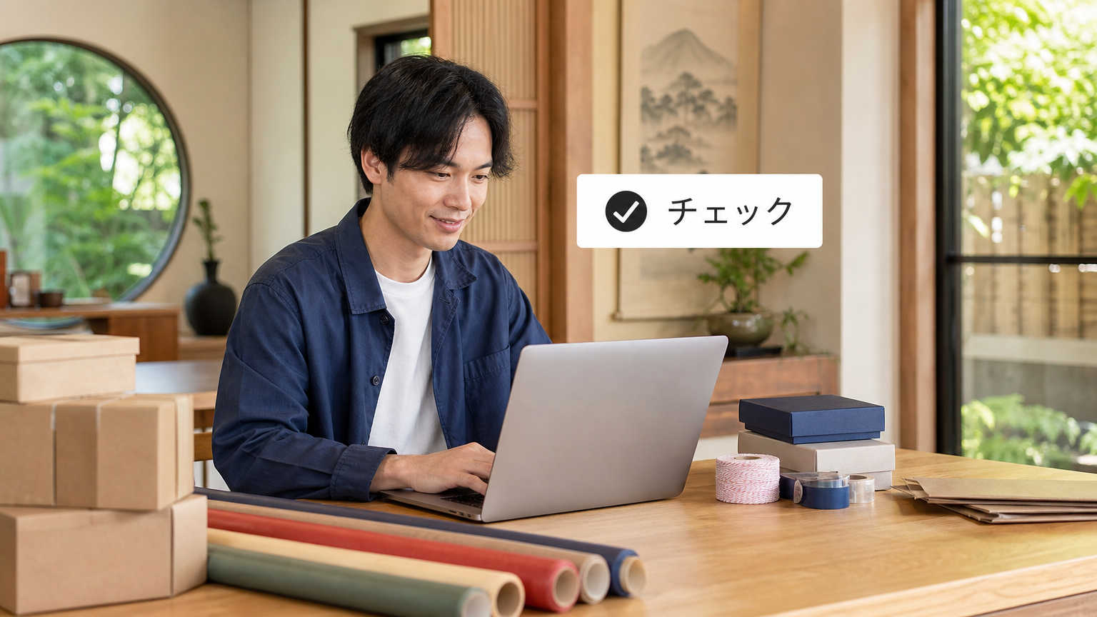 業務用ラッピング資材をまとめて仕入れる方法と手順