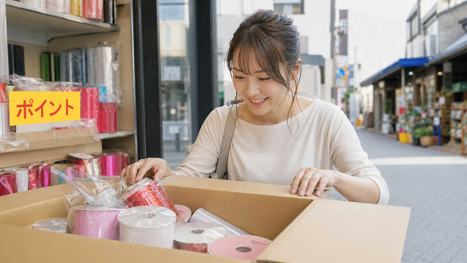 洋菓子の業務用ラッピング資材は「まとめ買い専門店」で仕入れるのが基本