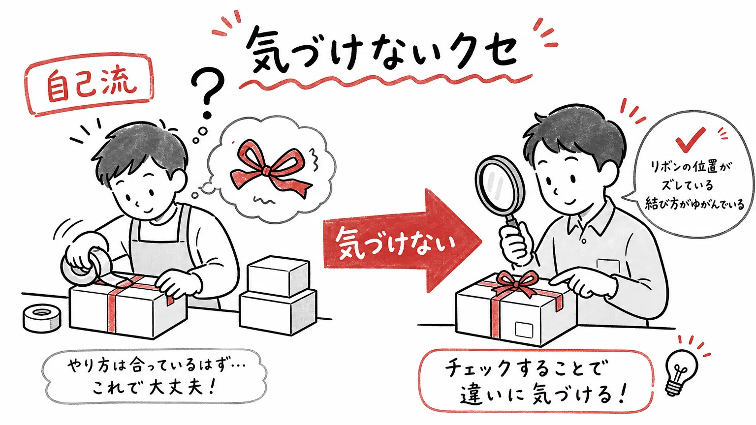 なぜ独学だけではラッピングの上達に限界があるのか
